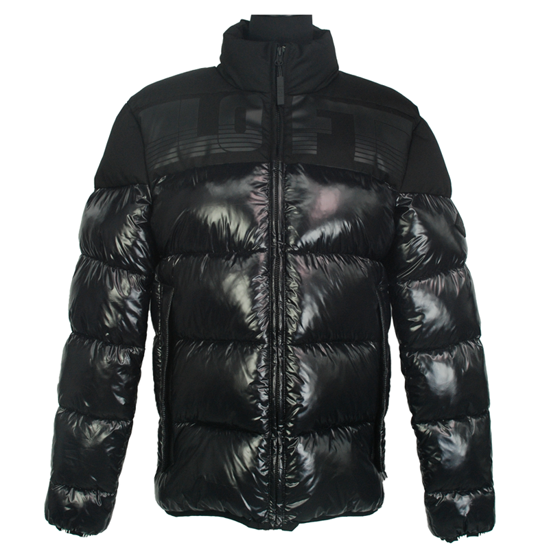 Reflective windproof waterproof heavy customized outdoor down warmest winter jacket mens